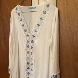 Beautiful beach cover up!